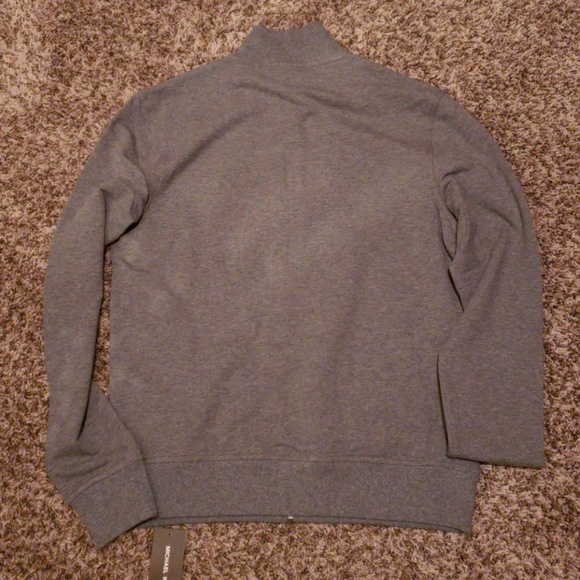 Michael Kors Signature Gray Track Jacket Full Zip - Picture 8 of 8